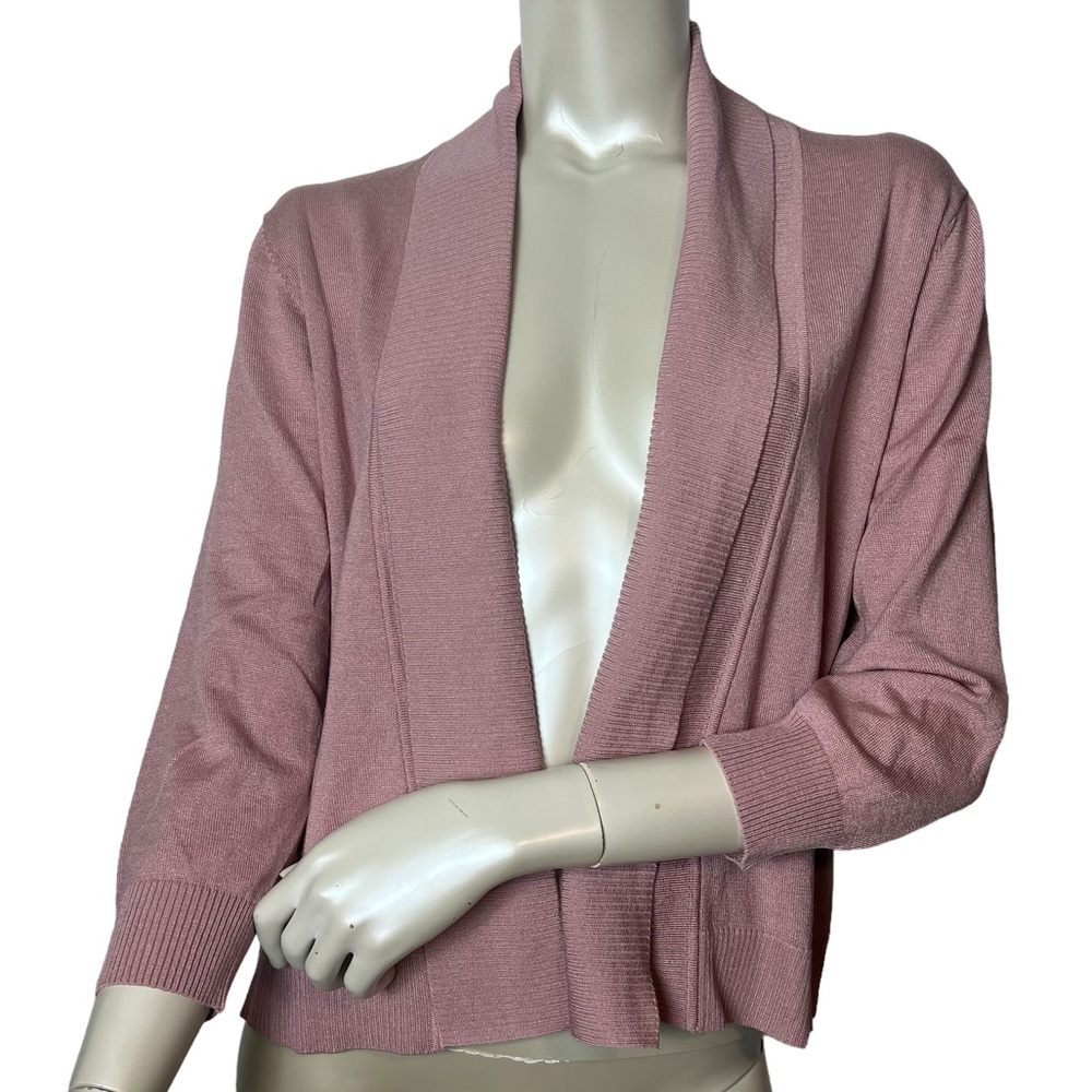 ‼️3 for $35‼️ - Hayden Park - Mauve Rose Sweater knit Cardigan - NWOT - (#1121)